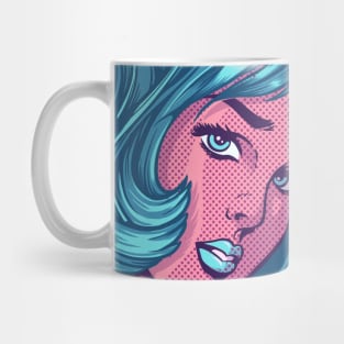 Comic Girl Mug